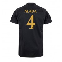 Fotballdrakt Herre Real Madrid David Alaba #4 Tredjedrakt 2023-24 Kortermet